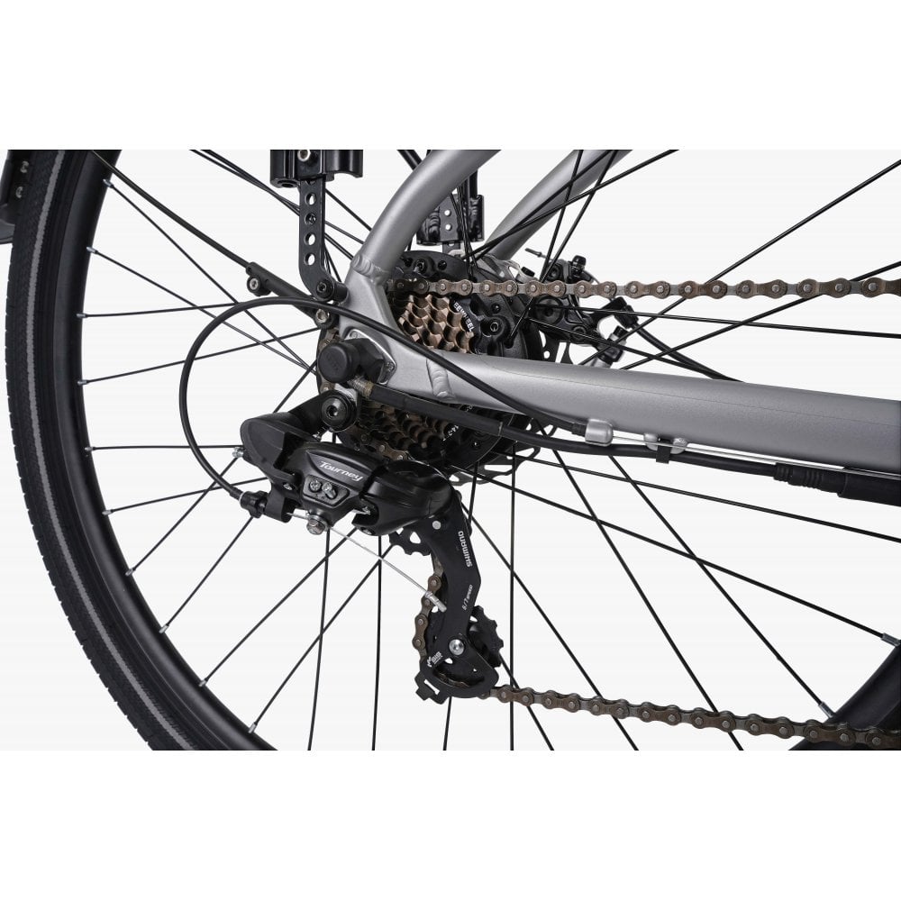 FALCON Horizon Crossbar Hybrid Electric Bike 19" - Top Speed 15.5mph | 40mi Range | 32Nm Torque |250W Power