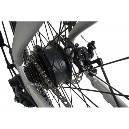 FALCON Horizon Crossbar Hybrid Electric Bike 19" - Top Speed 15.5mph | 40mi Range | 32Nm Torque |250W Power