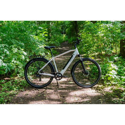 FALCON Horizon Crossbar Hybrid Electric Bike 19" - Top Speed 15.5mph | 40mi Range | 32Nm Torque |250W Power