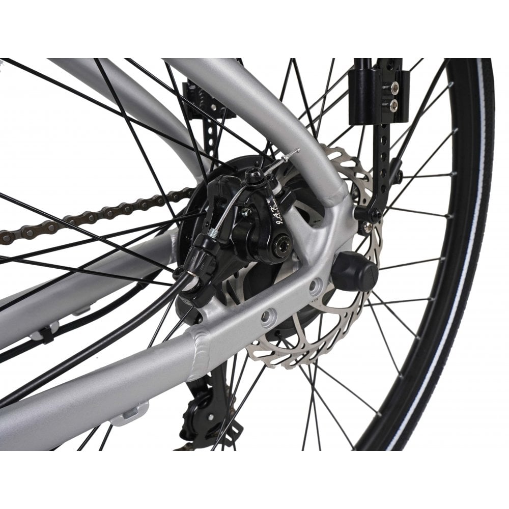 FALCON Horizon Crossbar Hybrid Electric Bike 19" - Top Speed 15.5mph | 40mi Range | 32Nm Torque |250W Power
