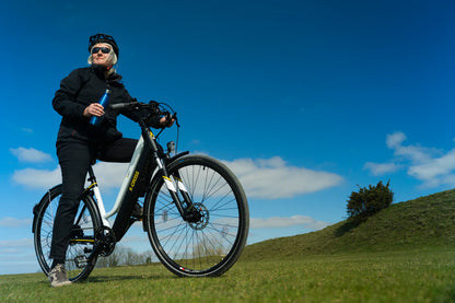 MARK2 X-Cross 450S Lightweight, Step Through, Hybrid, Sports, Commuter Electric Bike - Top Speed 15.5mph | 22-60mi Range | 250W Power