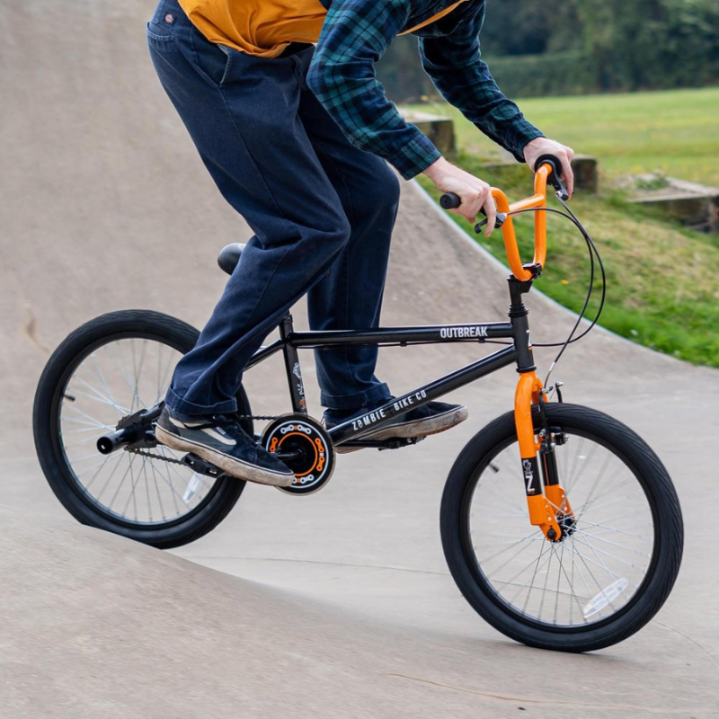 Zombie Outbreak 20” BMX Bike – Beginner Freestyle BMX with Stunt Pegs | UK
